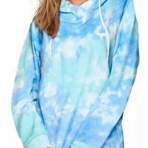 Blue tie dye sweatshirt